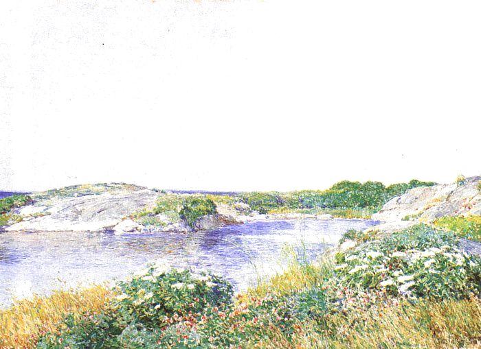 Childe Hassam The Little Pond at Appledore France oil painting art